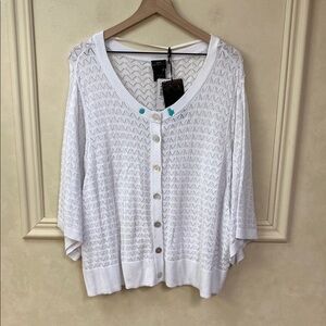 New! Torrid + Disney The Little Mermaid Cardigan crop sweater
